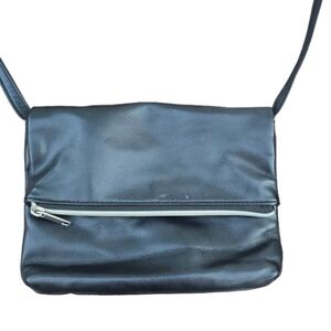 Wild Fable Black Leather Crossbody Bag